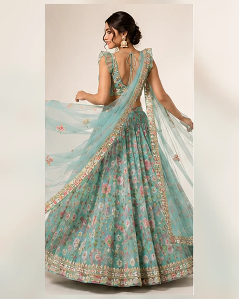 07-Vastram-Pastel-Aqua-Floral-Embroidered-Lehenga-Set-Back-Flare-View
